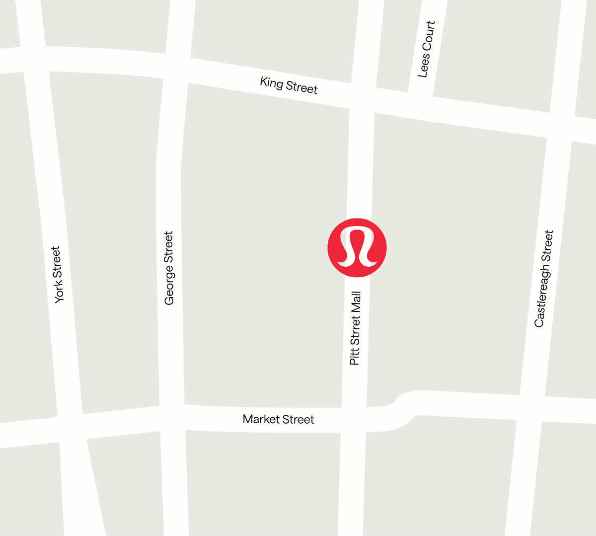 Map showing PRINT SHOP